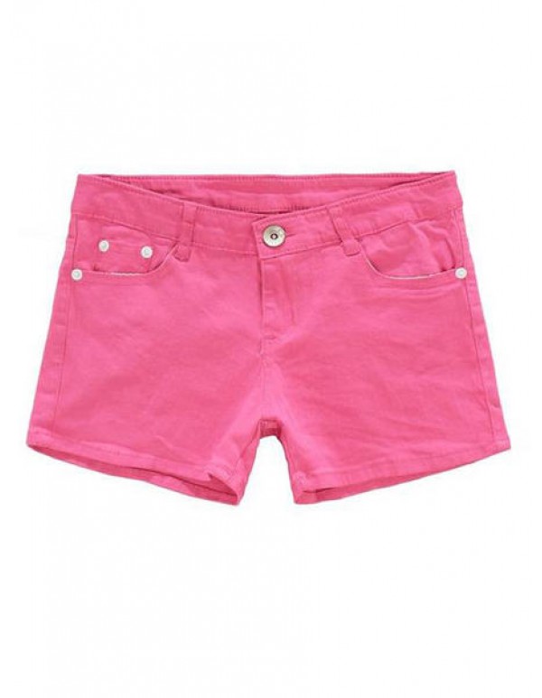 Casual Candy Color Hot Shorts Pants