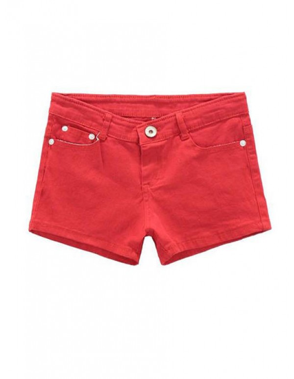 Casual Candy Color Hot Shorts Pants