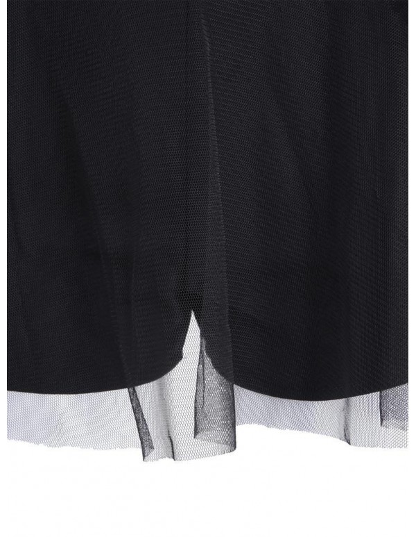 Solid Color Women Flounced Lace Culottes Lotus Leaf Shorts Short Skirt