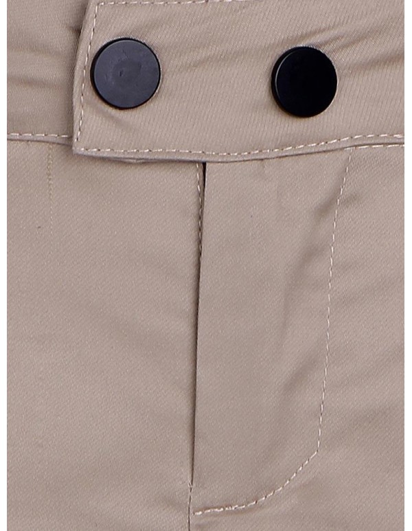 Shorts in Twill with Roll-up Hem