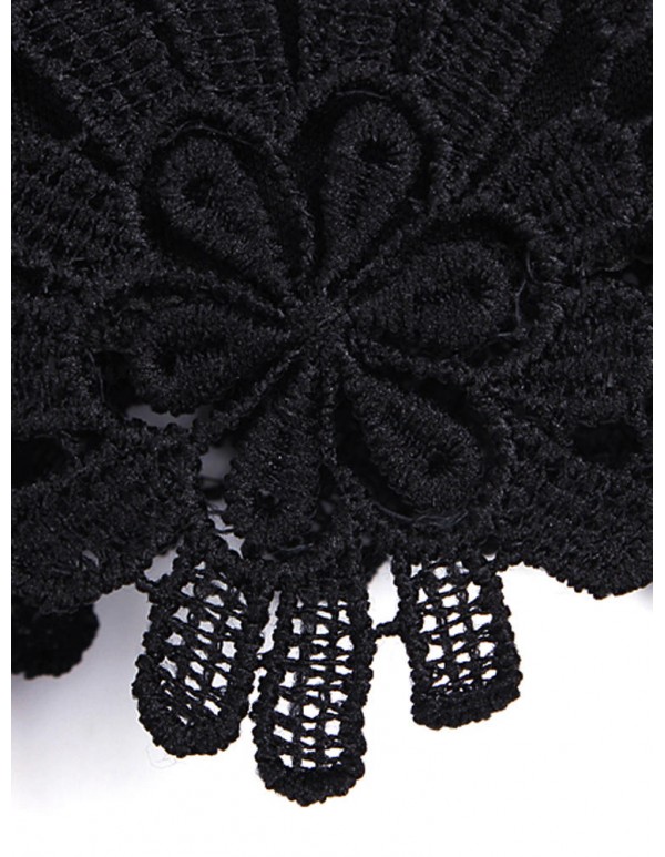 Fashion Women Casual Sweet Cute Elastic Waist Lace Shorts Short Pants