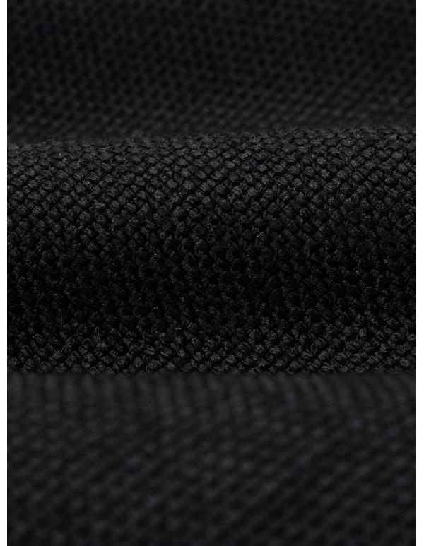 Casual Slim Black Button Stretch Waist Women Shorts Split Skirt