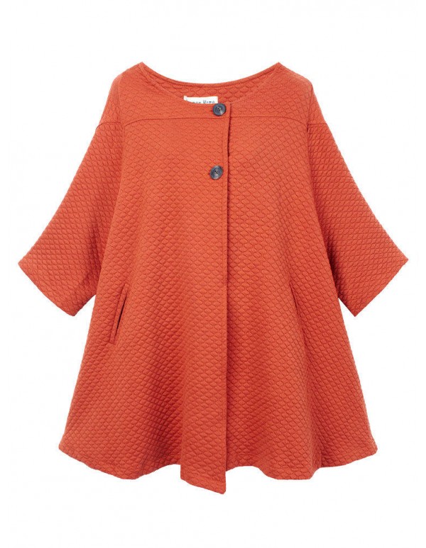 Elegant S-5XL Three Quarter Bat Sleeve Cape Cloak Coats