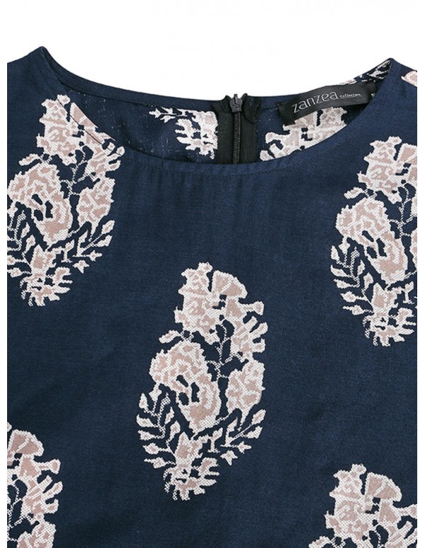 Bohemian Floral Short Sleeve Tops Short Pants Summer Beach Suits