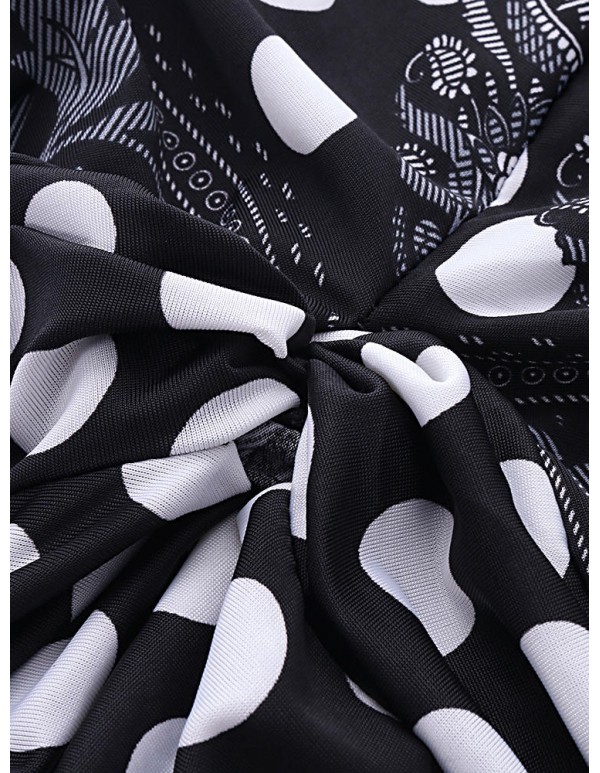 Summer Women Dress Bohemian style Ice Print Flower Dresses
