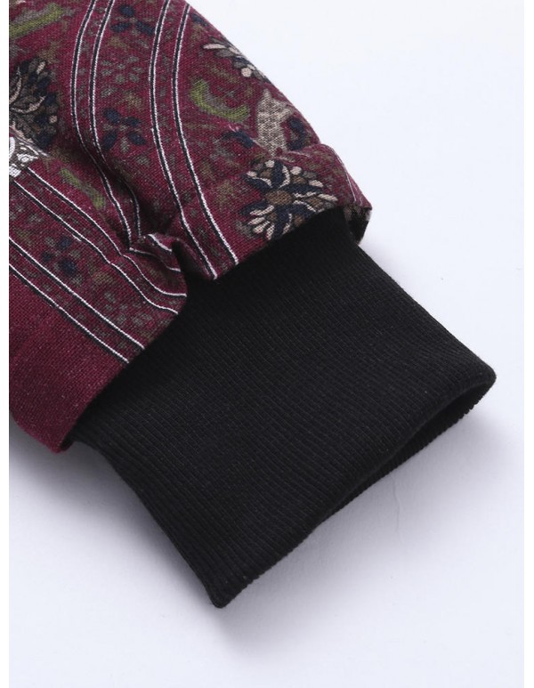 L-5XL Vintage Women Fleece Thick Coats