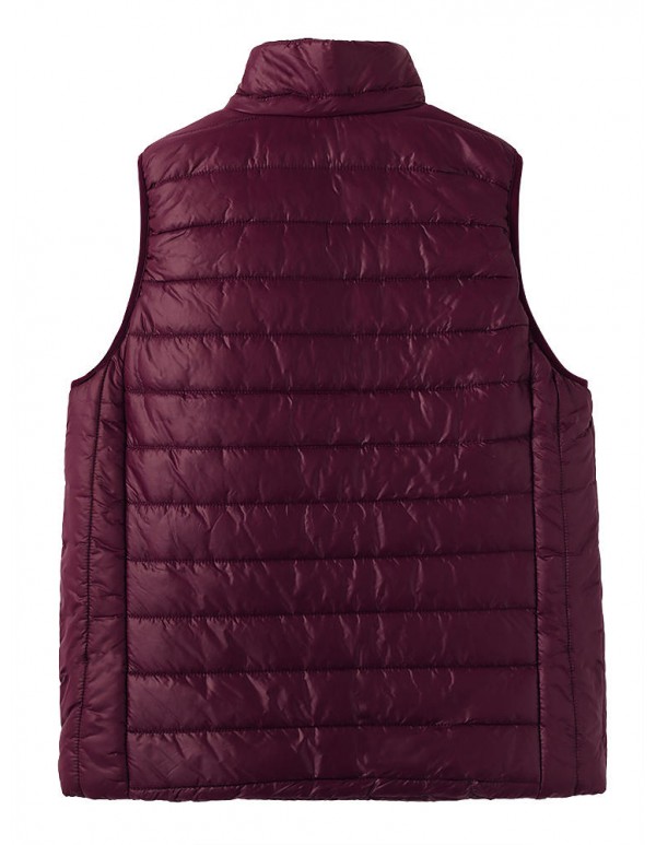 Casual Women Pure Color Thick Vest Coats