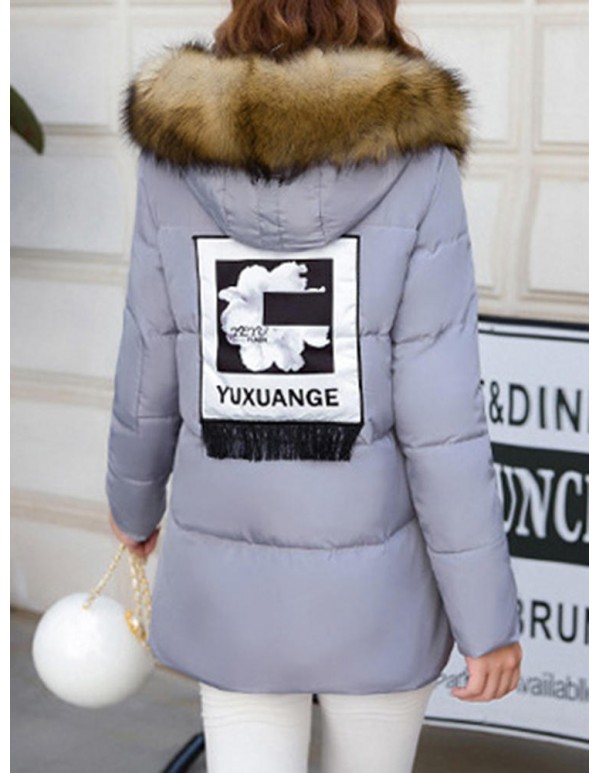 Winter Women Thick Cotton Coat