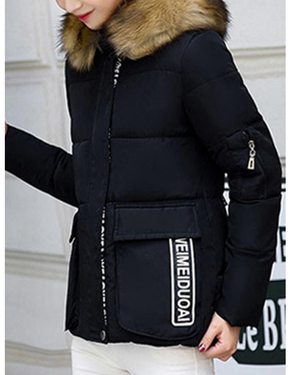 Winter Women Thick Cotton Coat