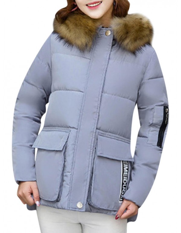 Winter Women Thick Cotton Coat