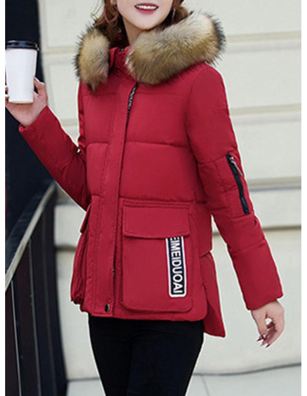 Winter Women Thick Cotton Coat