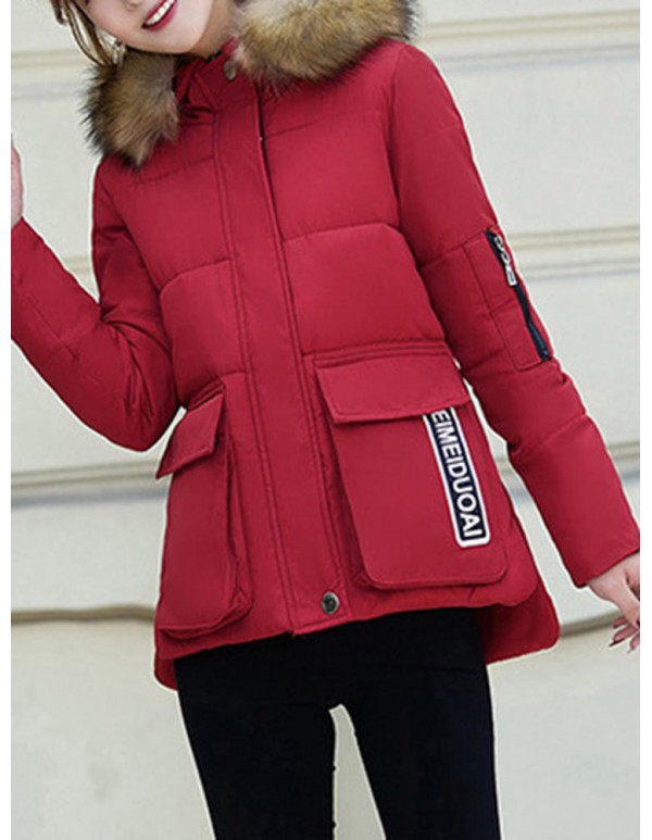 Winter Women Thick Cotton Coat