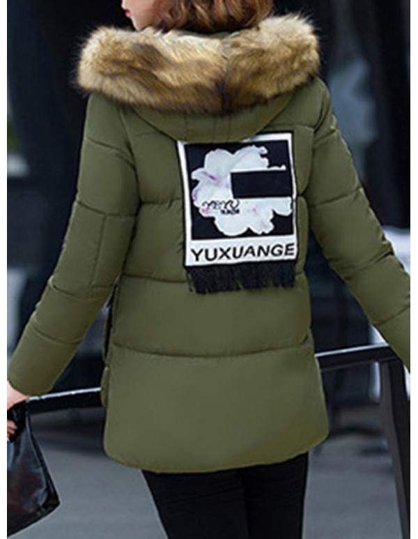 Winter Women Thick Cotton Coat