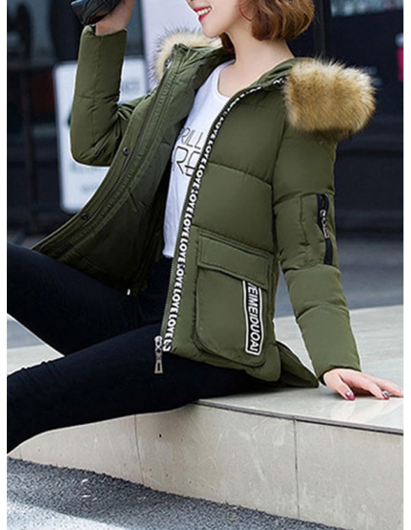 Winter Women Thick Cotton Coat