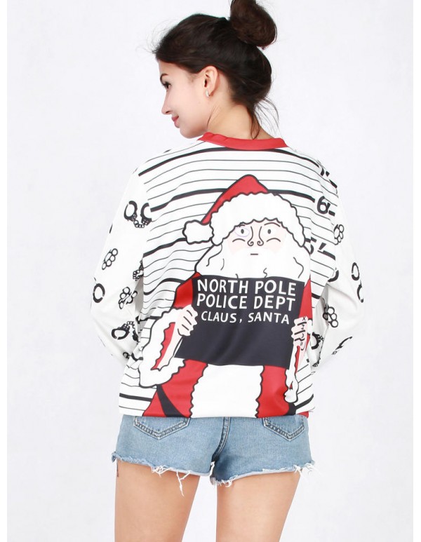 Plus Size Casual Women Christmas Sweatshirts