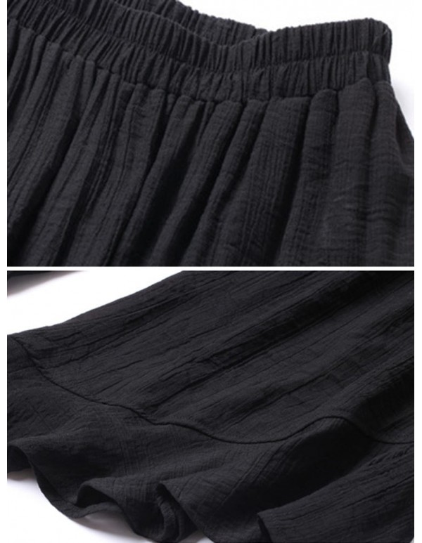 Women Fashion Ruffles Blouse and Pants Suit